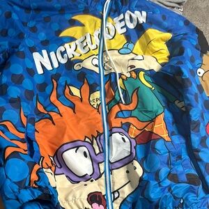 Members only X Nickelodeon wind breaker jacket. Size lg. brand new with tags.